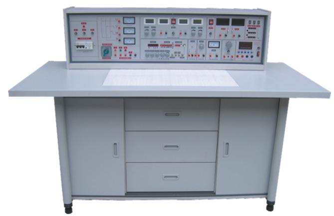 電工、模電、數電實驗與技能實訓考核實驗室成套設備 （帶智能型功率表、功率因數表）
